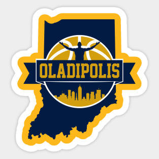 Oladipolis Blue Sticker